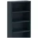 Nora Blue Denim and Whiskey 82" High Pier Bookcase