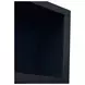 Nora Black and Whiskey 82" High Pier Bookcase