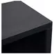 Nora Black and Whiskey 82" High Pier Bookcase