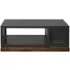 Nora Black and Whiskey Rectangular Cocktail Table