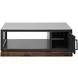 Nora Black and Whiskey Rectangular Cocktail Table