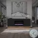 Nora Black And Whiskey 64" Fireplace TV Stand