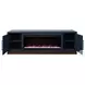 Nora Blue Denim And Whiskey 81" Fireplace TV Stand