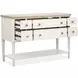Whisperbay Sea Pearl and Driftwood Extendable Rectangular Dining Room Set