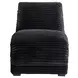 York Masis Black 66" Chaise with USB Charging and LED