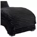 York Masis Black 66" Chaise with USB Charging and LED