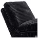 York Masis Black 66" Chaise with USB Charging and LED