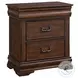 Coppola Rich Cherry 3 Drawer Nightstand