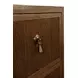 Novalie Provincial Brown Oak Soft Close 2 Drawer Side Table With Fluted Drawer Fronts