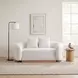 Novella White 71" Loveseat