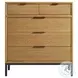 Newport Natural Oak 5 Drawer Chest