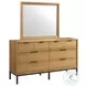Newport Natural Oak 8 Drawer Dresser