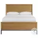 Newport Natural Oak Queen Panel Bed