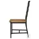 Newport Natural Oak Ladder Back Side Chair Set of 2