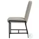 Newport Natural Oak Upholstered Side Chair Set of 2