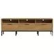 Newport Natural Oak 85" TV Stand