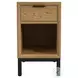 Newport Natural Oak 14" Chairside Table