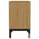 Newport Natural Oak 14" Chairside Table