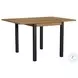 Newport Natural Oak 50" Drop Leaf Dining Table