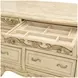 Platine de Royale Champagne 12 Drawer Dresser