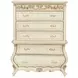 Platine de Royale Champagne 6 Drawer Chest