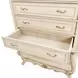 Platine de Royale Champagne 6 Drawer Chest