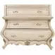 Platine de Royale Champagne 6 Drawer Chest