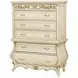Platine de Royale Champagne 6 Drawer Chest