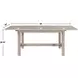 Gabby Light Brown 60" Extendable Rectangular Dining Table