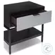 Wilmar Espresso 1 Drawer Nightstand