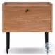 Kyra Chestnut 1 Drawer Nightstand