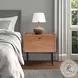 Kyra Chestnut 1 Drawer Nightstand