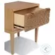 Roxanna Natural 1 Drawer Nightstand