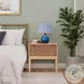 Roxanna Natural 1 Drawer Nightstand
