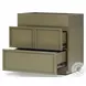 Luca Olive Green 2 Drawer Nightstand
