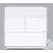 Luca White 2 Drawer Nightstand