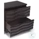 Ruby Antique Brown 2 Drawer Nightstand