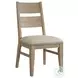 Nash Weathered Sand Panel Back Side Chair Set of 2