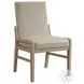 Nash Weathered Sand Upholstered Back Side Chair Set of 2