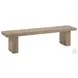 Nash Weathered Sand 70" Backless Bench