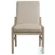 Nash Weathered Sand Upholstered Back Side Chair Set of 2