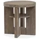 Conway Spiced Brown Round End Table