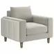 Artisan Barret Beige Upholstered Lounge Chair