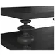 Atrium Black Rectangular Cocktail Table