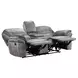 Themis Gray Manual Reclining Living Room Set