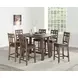 Saranac Brown 5 Piece Dining Set