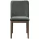 Kody Forest Green Upholstered Dining Chair Set of 2