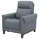 Conrad Blue Dusk High Leg Power Recliner with USB Charging