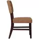 Tioga Brown and Cherry Round Dining Room Set