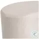 Nova Vellum Kidney Shape Side Table